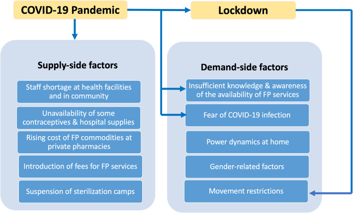 Access to contraceptive services during the COVID-19 pandemic: clients' perspective at primary health care level from India, Nigeria and Tanzania.