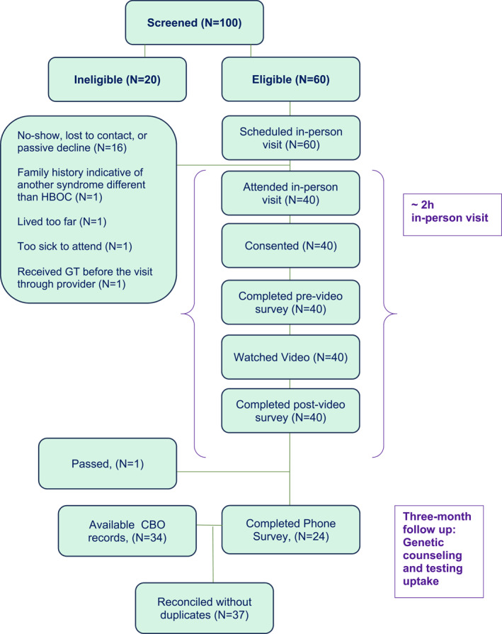 'How Did That Make You Feel?' Latinas' Use of Genetic Counseling and Testing for Hereditary Cancer Risk After Watching a Culturally Targeted Video and Receiving Patient Navigation.