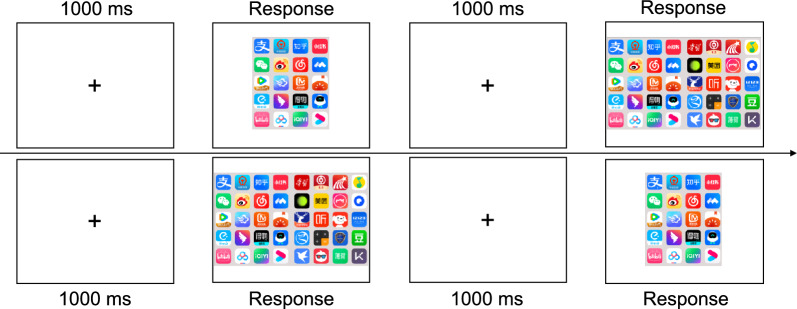 Position-invariant icon remapping facilities search performance in foldable smartphones through the contribution of contextual cueing.