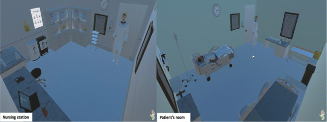 Simulation-based training for teaching infection prevention: from realistic to virtual environments.