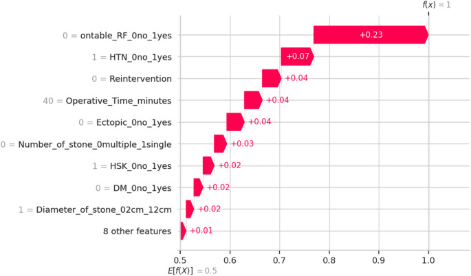 Flexible ureteroscopy in renal anomalies: an explainable AI model for surgical outcome prediction from EAU endourology.