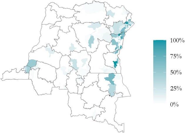 Large language models for analyzing open text in global health surveys: why children are not accessing vaccine services in the Democratic Republic of the Congo.