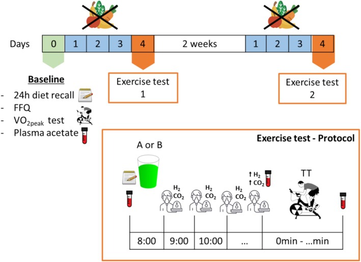 The Role of Fermentable Fibre on Endurance Exercise Capacity: A Randomised Crossover Trial of Inulin Supplementation.