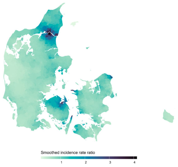 Detailed mapping of mesothelioma cases in Denmark to identify areas with elevated risk: a nationwide population-based study.