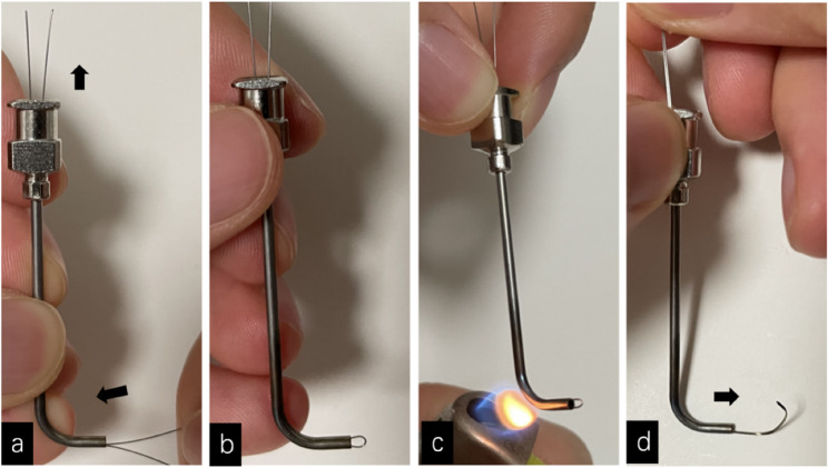 A novel shape-memory Bi-hook device for nasolacrimal duct stent implantation in canalicular laceration repair.