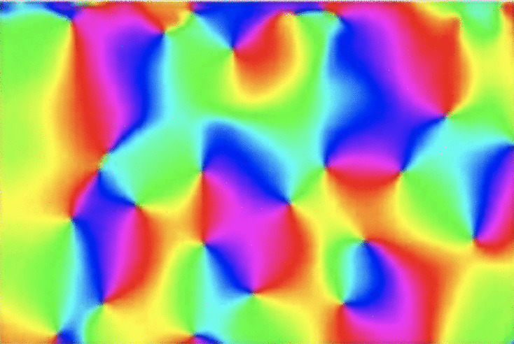 Do the receptive fields in the primary visual cortex span a variability over the degree of elongation of the receptive fields?