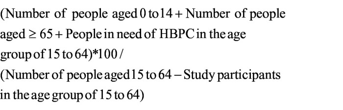 Chronic illnesses requiring home-based palliative care and their impact on families in an urban resettlement colony of Delhi, India.