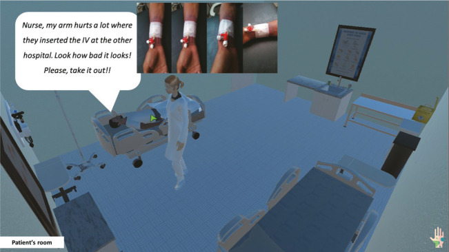 Simulation-based training for teaching infection prevention: from realistic to virtual environments.