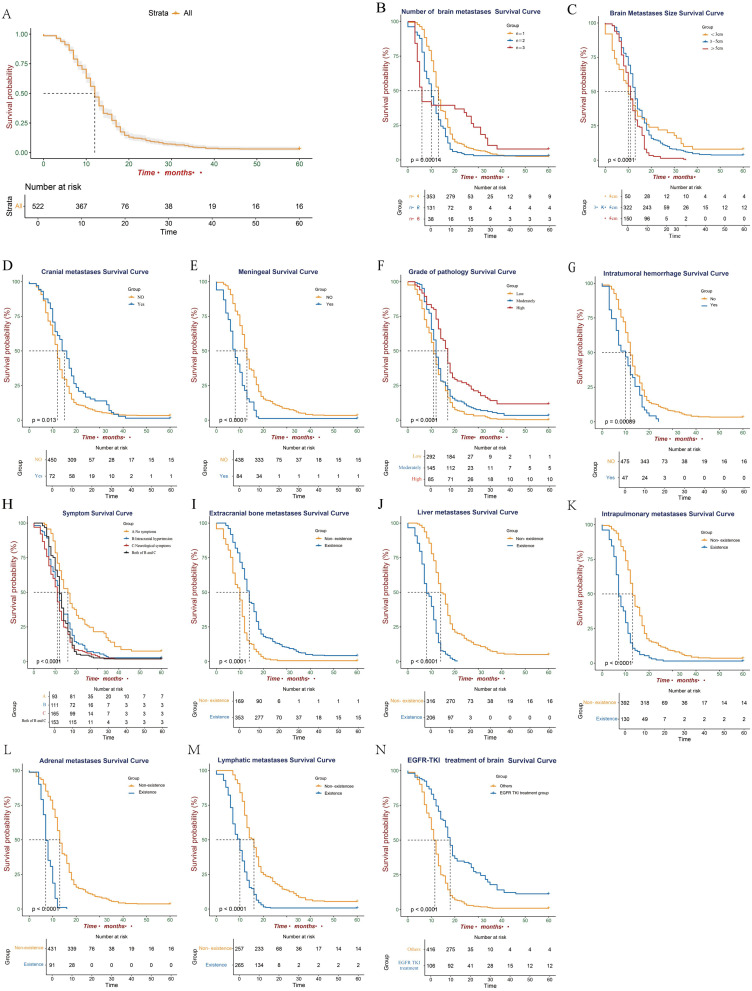 Multicenter Development of a Clinical-Molecular Nomogram for Predicting Survival in Lung Cancer Brain Metastasis Patients.