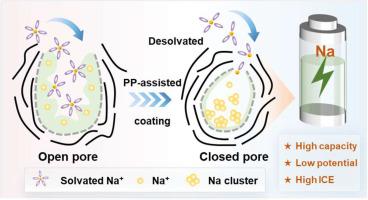 Synergistic regulation of closed pore architecture and interface engineering in hard carbon for high energy density sodium-ion batteries