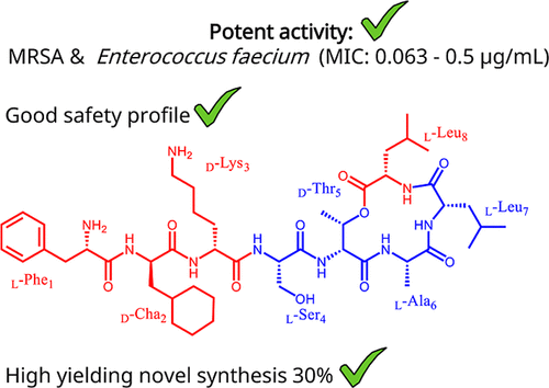 Novltex: A New Class of Antibiotics with Potent Activity against Multidrug-Resistant Bacterial Pathogens─Design, Synthesis, and Biological Evaluation