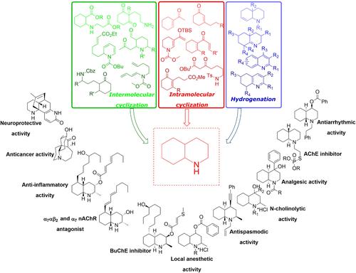 Natural and Synthetic Decahydroquinolines: Synthesis Strategies and Biological Activity