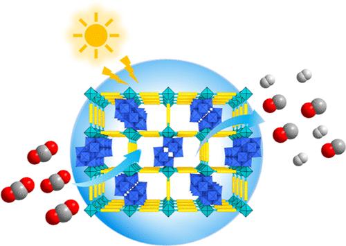 Three-Dimensional Pillared [W10O32]-Based Metal–Organic Frameworks for Enhanced Photocatalytic CO2 Reduction