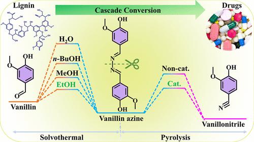 Solvent-Mediated and Interface-Engineered Ni/NiO@CN Catalysis for the Conversion of Vanillin into Drug Intermediates Vanillonitrile