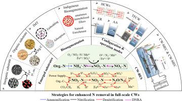 A review of enhanced strategies for nitrogen removal in constructed wetlands: from design, influencing factors to full-scale applications and challenges