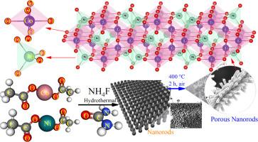 Controlling magnetic interactions and domain dynamics in Co2NiO4 nanorods via carbon integrated structural modulation