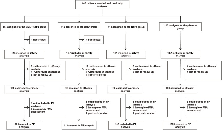 Combined Ruyi Zhenbao Pills-Baimai Ointment Therapy on Acute Ischemic Stroke: A Multi-Arm, Randomized, Double-Blind, Placebo Controlled Clinical Study.