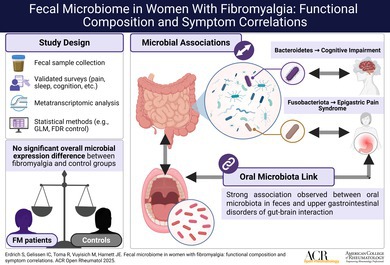Fecal Microbiome in Women With Fibromyalgia: Functional Composition and Symptom Correlations.