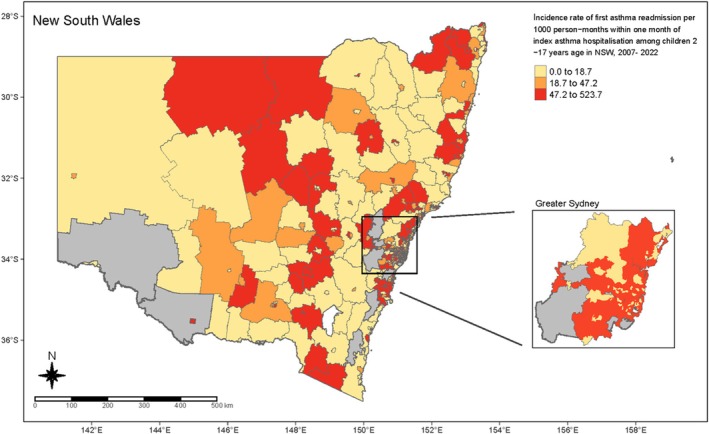 The High Burden of Asthma Readmission Among Australian Children: A Population-Based Cohort Study.