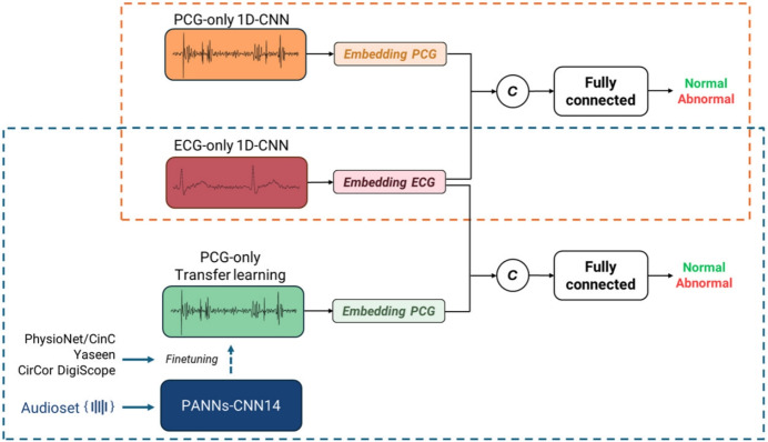 Bimodal ECG and PCG Cardiovascular Disease Detection: Exploring the Potential and Modality Contribution.