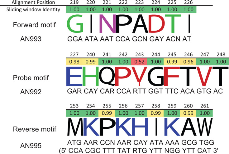 Type-specific EV-D68 real-time RT-PCR assay for the detection of all extant enterovirus D68 strains.