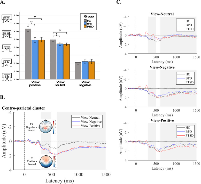 Psychological and neurophysiological measures of emotion dysregulation in borderline personality disorder and posttraumatic stress disorder.
