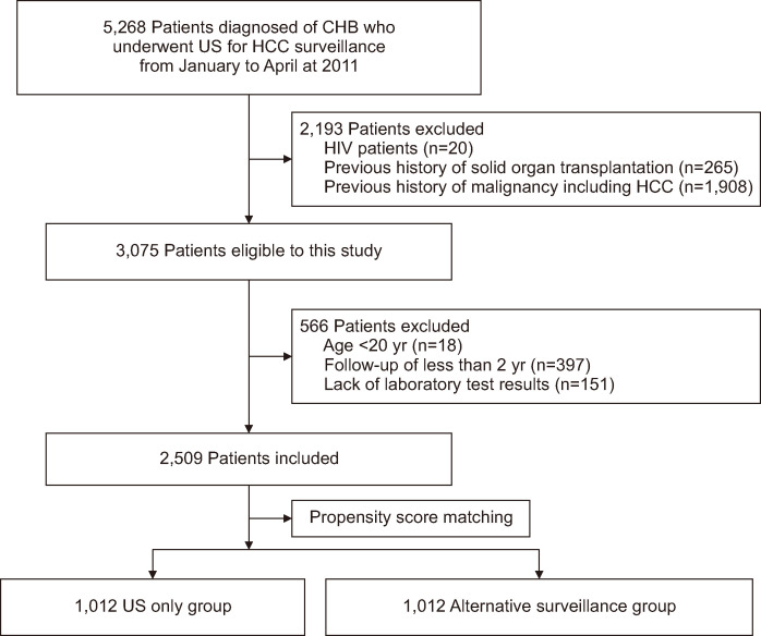 Alternative Surveillance Improves Outcomes by Detecting Early-Stage Hepatocellular Carcinoma in Chronic Hepatitis B Patients.