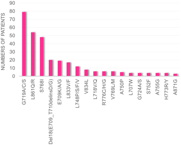 Efficacy of Conventional and Novel Tyrosine Kinase Inhibitors for Uncommon <i>EGFR</i> Mutations-An In Vitro Study.