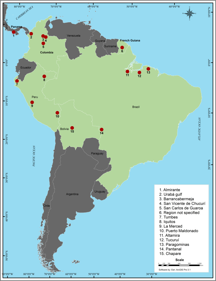 Guaroa virus, a forgotten Latin American orthobunyavirus: A narrative review.