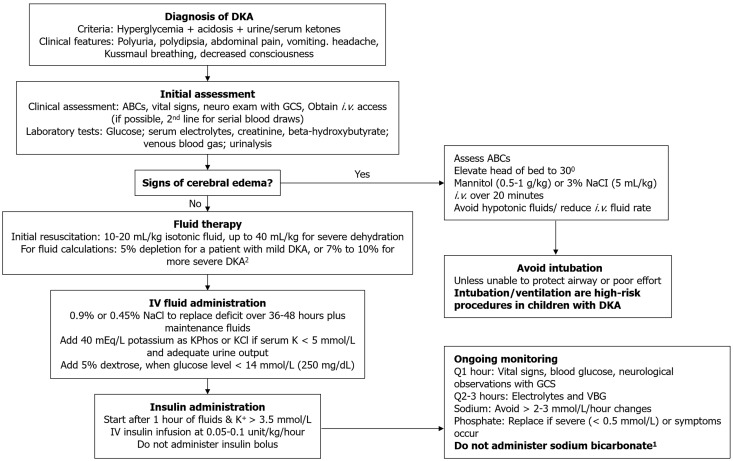 Managing diabetic ketoacidosis in special conditions: Difficulties and dilemmas.