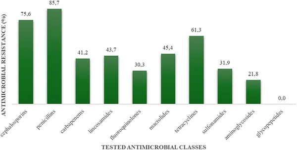 Occurrence and Antimicrobial Resistance Profiles of Staphylococcus spp. Strains Isolated From Healthy Stray Dogs.