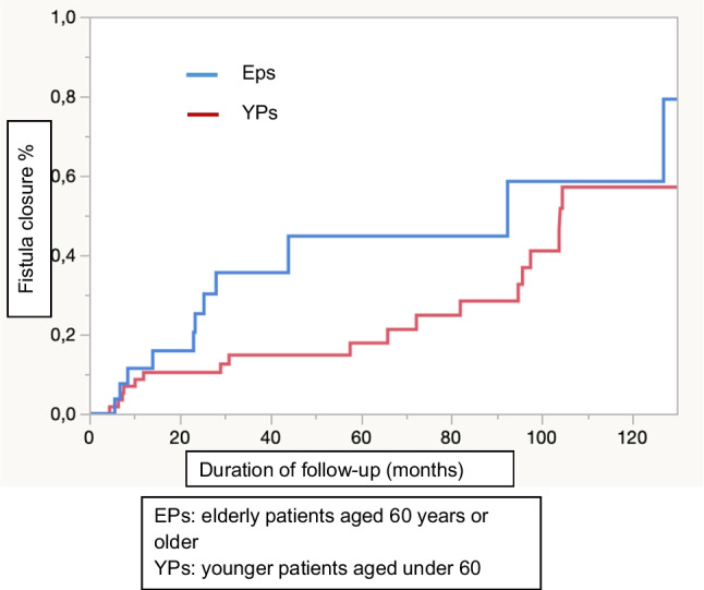Less combination therapy and more fistulotomy in perianal fistulizing Crohn's disease in the elderly.