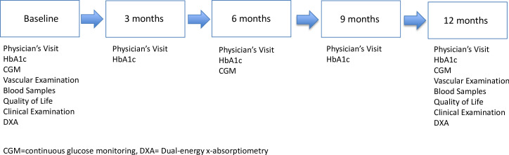 Skeletal health in adolescents with poorly controlled type 1 diabetes: results from a randomized controlled trial.