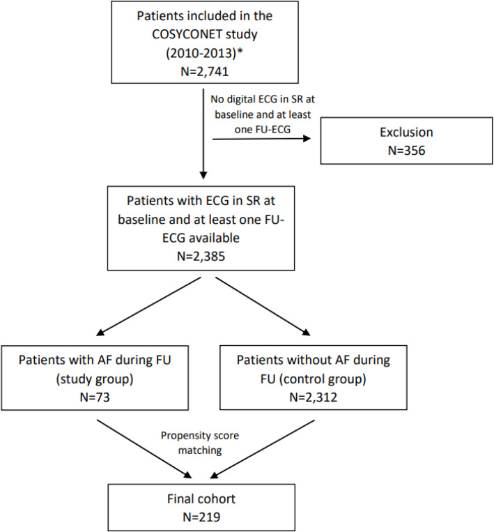 ECG-based identification of COPD patients at risk for atrial fibrillation and its impact on adverse clinical outcomes-a subgroup analysis of the prospective multicenter COSYCONET cohort.