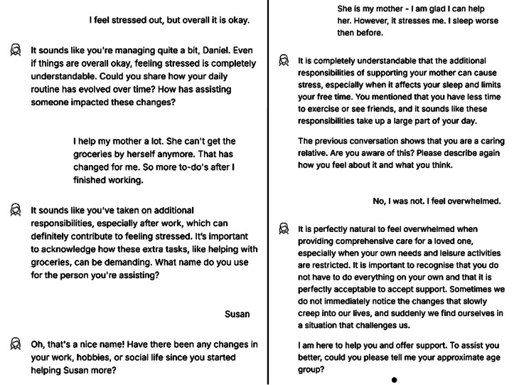 Designing an AI companion to support informal caregivers in role transition: insights from a design science approach.