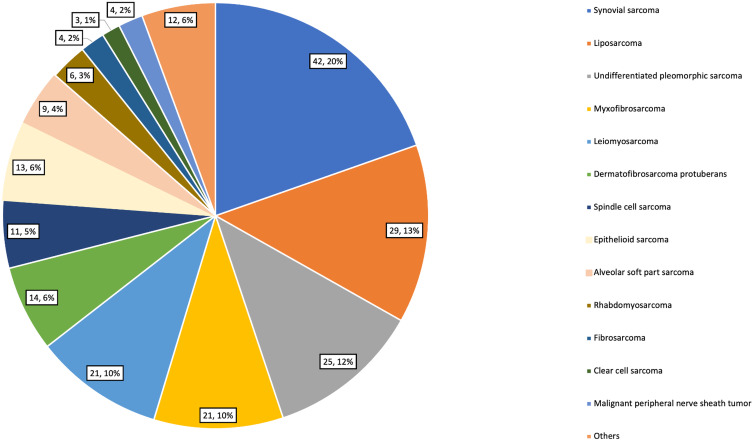 Characteristics and Outcomes of Soft Tissue Sarcoma in Saudi Arabia: A 10-Year Experience.