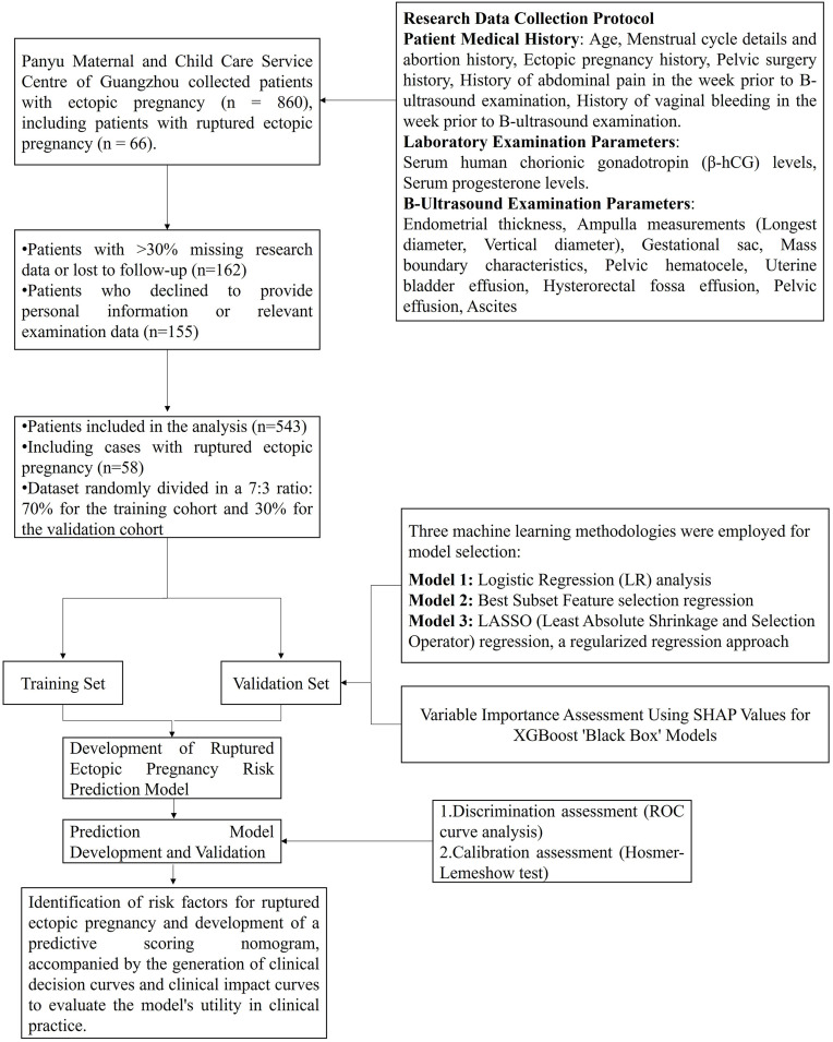 Development and Validation of a Machine Learning-Based Clinical Model for Predicting Rupture in Ectopic Pregnancy: A Web-Based Nomogram Approach.