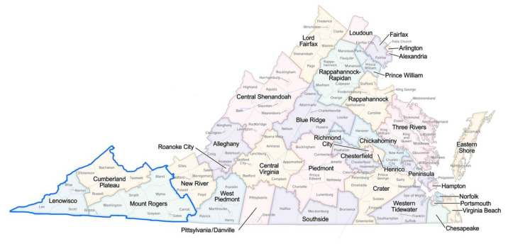 Addressing the Root Causes of Population Health in Central Appalachian Virginia.