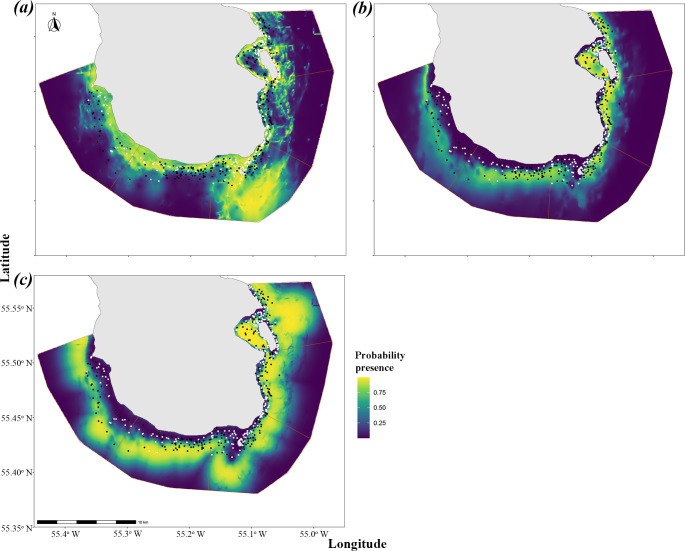 Seascape ecology of juvenile gadoid nursery areas.