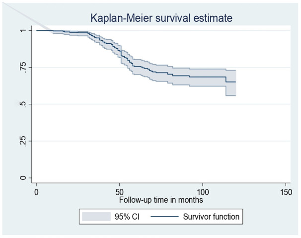 Incidence and predictors of anemia among children with antiretroviral therapy at health facilities in Southern Ethiopia: A retrospective follow-up study.