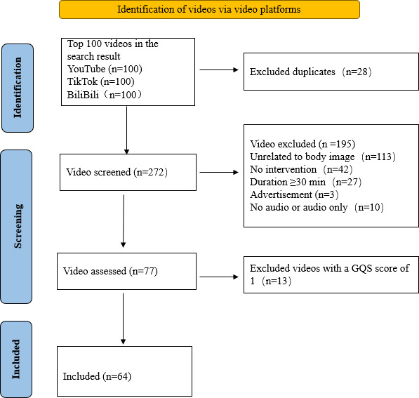 Web-Based Video Platforms as Sources of Information on Body Image Dissatisfaction in Adolescents: Content and Quality Analysis of a Cross-Sectional Study.