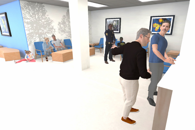 Virtual Reality for Workplace Violence Training of Health Care Workers: Pilot Mixed Methods Usability Study.