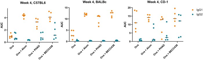 Lipid A mimetic BECC438 potentiates durable and balanced antibody responses in an ovalbumin murine model of vaccination.