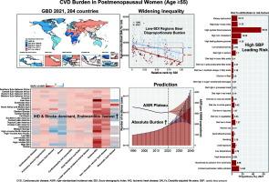Global, regional, and national burden of cardiovascular diseases among postmenopausal women, 1990–2040: a systematic analysis for the global burden of disease study 2021