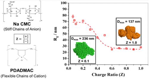 Positional Correlation Length-Induced Morphological Transformation of Interpolyelectrolyte Complexes (IPECs) Made of Polysaccharides: The Role of Molar Charge Ratio