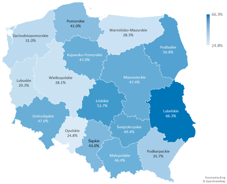 Access to Services Within the Entrusted Budgets in Primary Healthcare in Poland from 2022 to 2025.