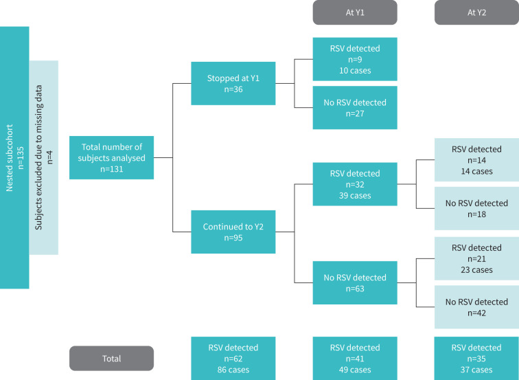 Serum immunoglobulin A as a biomarker for respiratory syncytial virus infection in children aged <2 years.