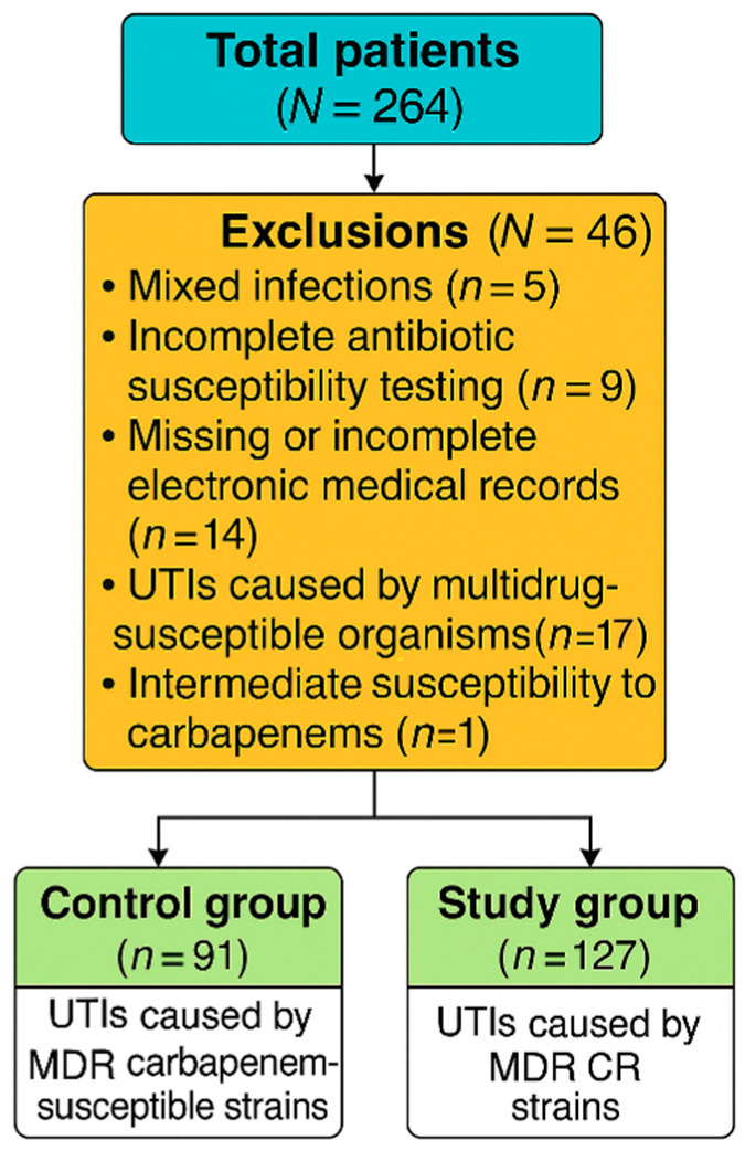 Assessment of Factors Contributing to Multidrug Resistance in Urinary Tract Infections: Focus on Carbapenem Resistance.