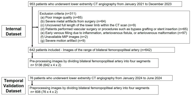 Deep Learning-Based Diagnosis of Femoropopliteal Artery Steno-Occlusion Using Maximum Intensity Projection Images of CT Angiography.