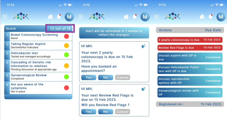 Investigating the use of a patient-facing digital app to support Lynch syndrome carriers in the management of their condition.